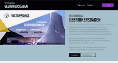 Desktop Screenshot of gebruikersdagen.vectorworks.be