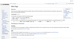 Desktop Screenshot of developer.vectorworks.net
